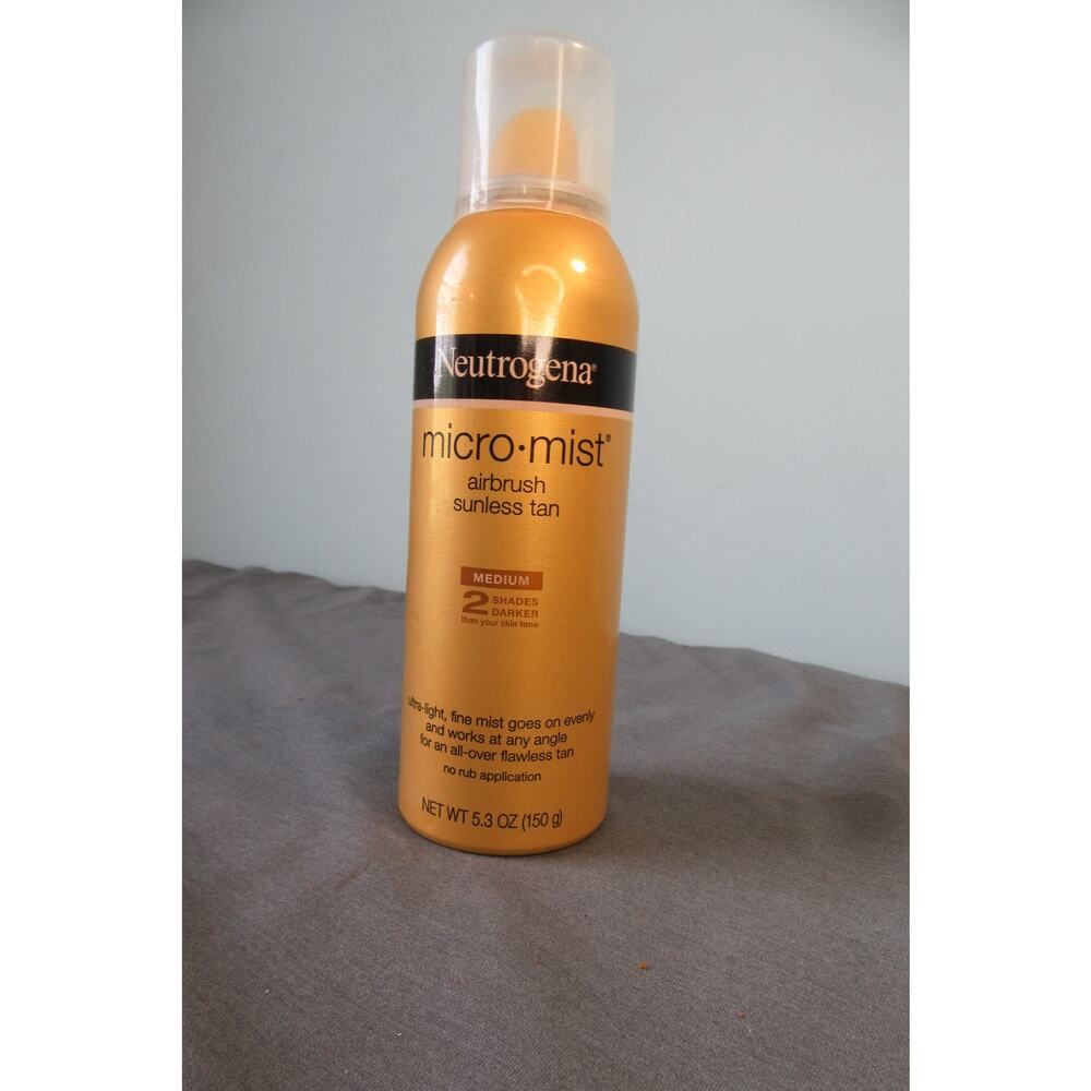 Neutrogena Micro Mist Airbrush Sunless Spray Tan MEDIUM INTENSITY 5.3oz NEW